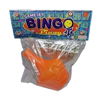 LINLAN Traditional Bingo Lotto Lottery Family Bingo Game Set -Cards Counters Party Bingo Game