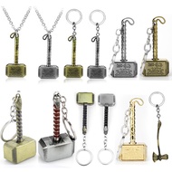 Keychain DC Marvel THOR THOR Thor's Hammer Keychain THOR Weapon Model Bottle Opener M Qiaoer Nier Ne