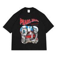 Pearl Jam Trust0 Oversize Music Band T-Shirt | Derows Warfield Unisex Tshirt Oversize