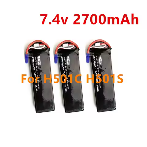 7.4V 2700mAh 10C Original Battery for Hubsan H501S H501A H501M H501C X4 RC Quadcopter Spare Parts 2s