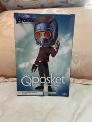 全新 Marvel 復仇者聯盟 star lord 星爵 模型figure 日版 qp Qposket