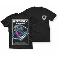 Car t-shirts / mazda rx7 rotary engine automotive t-shirts