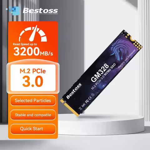 Bestoss NVMe M.2 SSD PCIe Gen3 x4 2280 128GB 256GB 512GB 1TB 2TB Internal Solid State Hard Drive for