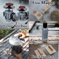 MATA MESIN Razor or Clipper Blade Sharpener, Steel Clipper Blade Sharpener, Clipper Blade Sharpener