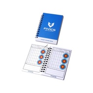 Fivics Archery Score Book / Memanah / Scorebook / Buku Markah / EAD Archery