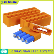 4/6/8 Section 18650 Pin Pack Máy hàn điểm Fixture Single Row Hai mặt hàn điểm cố định cho Lithium Pi