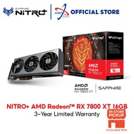 SAPPHIRE NITRO + AMD Radeon RX 7800 XT GAMING 16GB GDDR6 GRAPHICS CARD ( SAP-11330-01-20G )