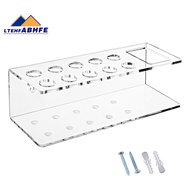 Dry Erase Marker Holder Clear Acrylic Marker Holder with Slots & Eraser Holder Pen Pencil Holder