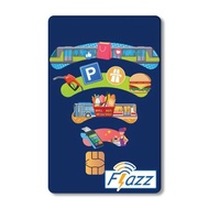 Kartu Flazz Reguler Biru Berlogo Baru - Flazz BCA Gen 2 - Kartu Flazz