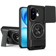 Vivo S30 Pro mini 5G Case Cover,Compatible with Vivo X200 FE 5G V2505 with Slide Camera Cover