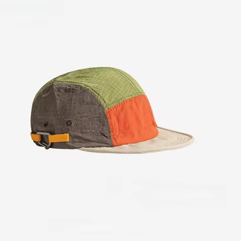 5-panel Men Baseball Caps Color Matching Lightweight Quick Drying Cap Breathable Sun Protection Duck