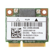 Card Mạng DW1901 AR5B22 Thẻ WIFI PCI-E Nửa Mini Không Dây 4.0 Tương Thích Bluetooth Băng Tần Kép 300