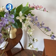BO Simulation Artificial Jasmine, Beautiful Luxury Jasmine Artificial Hanging Flowers, Indoor Silk Flowers Like Real Colorful Flower Arrangement Office