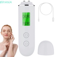 EDANA Skin Analyzer, Portable Rechargeable Moisture Tester, Meter LCD Digital Professional Accurate 