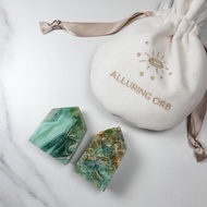 🔮🇸🇬 Green Agate Tower | Crystal Display | Crystal Towers