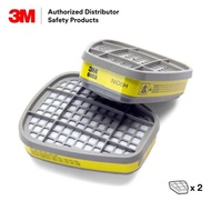 3M 6003 ORGANIC VAPORS / ACID GAS CARTRIDGE MASK FILTER, Ready Stock Malaysia, Fast Shipping