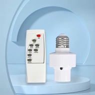 E26 E27 Bulb Lamp Fitting with 40W Remote Control - Bulb Lamp Socket with On Off Remote - Practical 