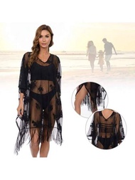 Mujer Vestido De Playa Verano Cubre Bikini Pareos