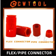 PVC ORANGE FLEX / PIPE CONNECTOR