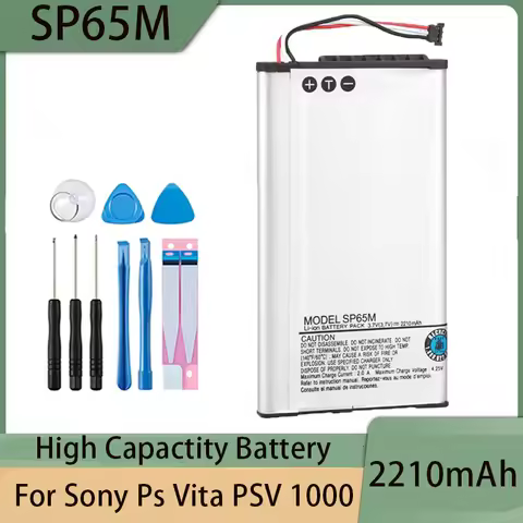 PURFIELD SP65M battery SP65M for Sony PSV1000 PSV VITA PSVITA 1000 , SP86R for Sony PSV2000 PSV VITA