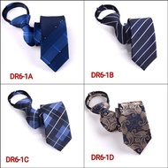 Instant Men's Zipper Tie Ready DR6-1/S/2/P 6cm Wide Slim
