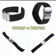 20mm 22mm Silicone Watch Strap Rubber Silicone Premium Soft - 20mm