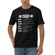 Dnd Game Dungeon Dragon Cotton T-Shirt