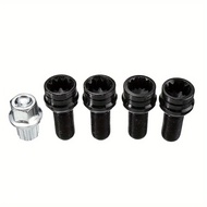 น็อตล้อป้องกันการโจรกรรม M14 X 1.5มม. และน็อตล็อคสำหรับ Audiสำหรับ Volkswagen Golf Jetta Beetle Pass