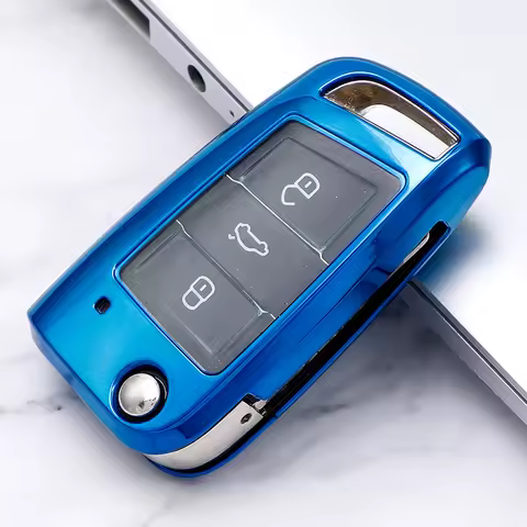 Car Key Case Cover Key Bag for Volkswagen VW Golf 7 3 4 5 6 6r Mk7 Skoda Octavia A7 Polo 9n Mk4 Pass