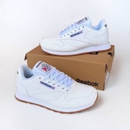 Sepatu Reebok Classic Leather White Gum