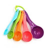 Measuring spoon Set of 5 Piece – Set of 5 ml and gram measuring spoons to scoop milk and medicine fo