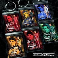 F1 racing car Verstappen, Hamilton Alonso F1 racing car schoolbag pendant gift