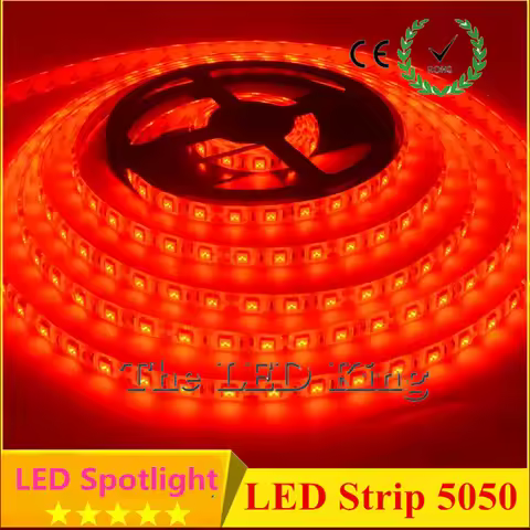 5M or 10M /Pack 2835 SMD More Brighter Than 3528 5050 SMD LED Strip light DC 12V 60LEDs/M Indoor Dec