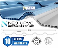 Atap Dingin UPVC Murah mirip Alderon Double Layer / Twin Wall