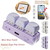 PREVALENT EBook Page Turner Keyboard, Universal Multi-functional Keyboard Page Turner, 3 Keys Portab