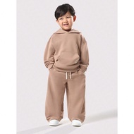 Kids Essentials Cozy Fleece Hoodie Sweatpants Set Fall Winter Loungewear Set Two Piece Jogger Outfit