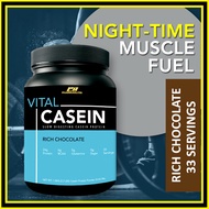 Vital Casein Halal 1kg, 24g Protein Isolate, 0g Gula, 104 kcal Calories vs Optimum Nutrition Casein 