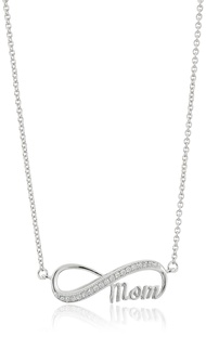 Amazon Essentials 925 Sterling Silver AAA Cubic Zirconia Pendant Necklace, 18" , (previously Amazon 