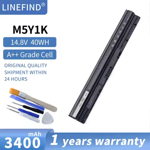 M5Y1K 14.8V 40WH Battery for Dell Inspiron 14 15 17 5000 3000 Series 5559 3451 3558 3567 5755 5756 5