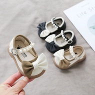 CODE R97F Little Foot Import Shoes Aliya Imported Girls'sepatu anak, Baby Prewalker Shoes with Ribbo