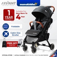 Mamakiddies Aviant Baby Stroller Lightweight Cabin-Size Compact Foldable Stroller Bayi