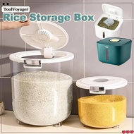 5/10/15 KG Kitchen Rice Storage Box Grains Rice Bucket Grain Container Sealed Kitchen Organizer
