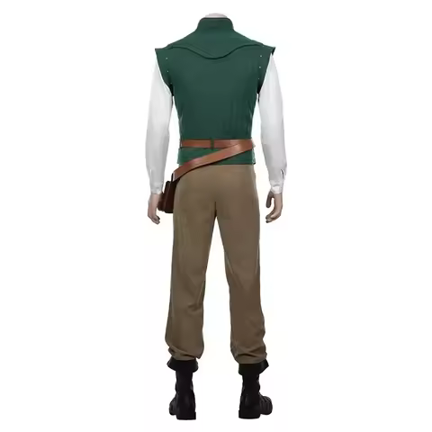 CAD Anime Flynn Rider Tangled Rapunzel Cosplay Costume Adult Carnival Uniform Halloween Flynn Rider 