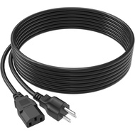 Kabel Kuasa AC UL 6ft Pengganti untuk EF EcoFlow Delta 3, Delta 3 Plus Stesen Kuasa Mudah Alih Penja