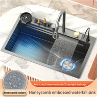 [BUY 1 FREE 12 GIFTS] Honeycomb Sink Single Sink Premium Nano Sink Kitchen Sink Stainless Steel Sink