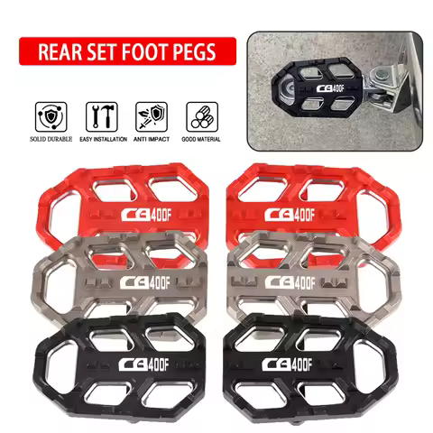 Motorcycle Rear set foot pegs Foot Pegs FootRest Footpegs Rests Pedals For HONDA CB500X CB 500X CB50