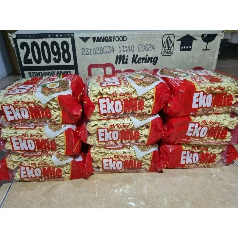10 pcs Eko mie isi 2 keping/mie kriting eko mie/mie telor Eko mie