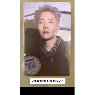 Pc/photocard lucky draw Proof JHope BTS official