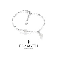 Eramyth Jewelry : สร้อยข้อมือ มุกแท้ น้ำจืด ตัวเรือนเงินแท้ 925 เส้นเล็กๆน่ารัก SLB-0101-S31 (สินค้า