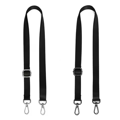 Adjustable Replacement Detachable Belt for Women Men Messenger Bags Handle Handbag Belt Fashion Blac